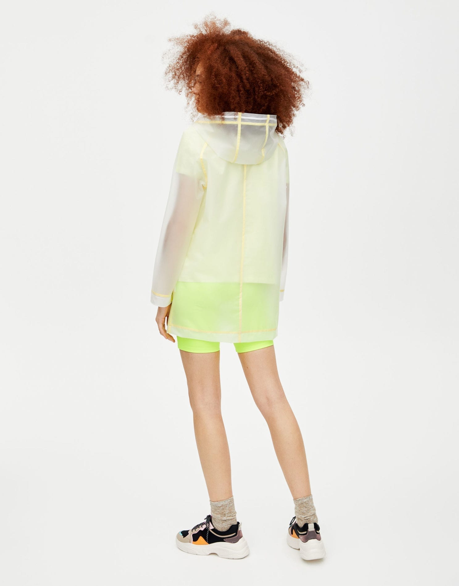 Two-tone Sweatshirt With Neon Detail – Image 3